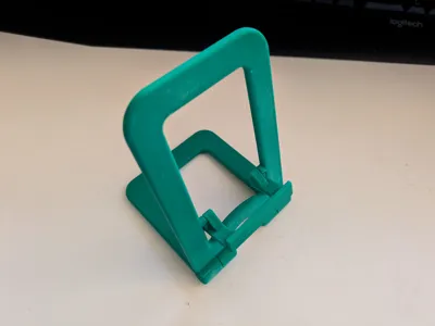 Foldable phone and small tablet stand - Free 3D Print Model - MakerWorld