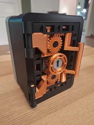 Mini Vault with Lever Tumbler Lock by Rocco's Stuff MakerWorld ...