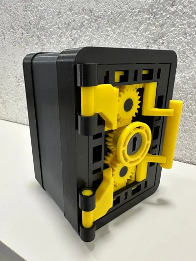 Mini Vault with Lever Tumbler Lock by Rocco's Stuff MakerWorld ...