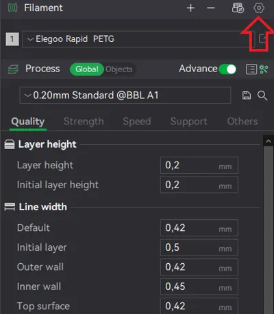 Filemant Tab Elegoo Rapid PETG Print Profile by zan.kostas - MakerWorld
