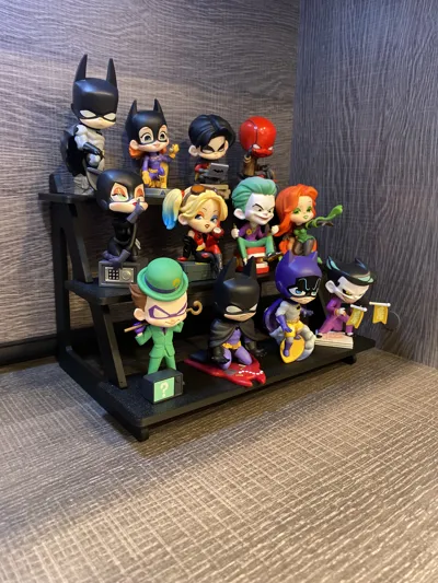 Display Stand w/ 3 Tiers for Models, Minis & Toys by Antiphrasis ...