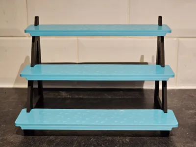 Display Stand w/ 3 Tiers for Models, Minis & Toys by Antiphrasis ...