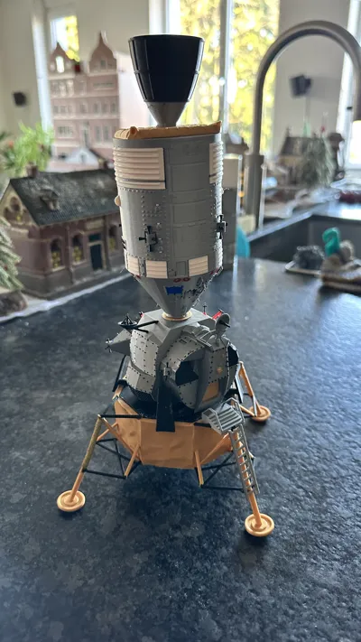 Apollo spacecraft: Command and Service Module by Ellipse MakerWorld ...