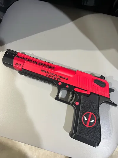 DEADPOOL Desert Eagle Gun by Maximum Effort MakerWorld: Download Free ...