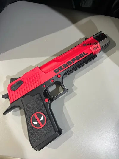 DEADPOOL Desert Eagle Gun by Maximum Effort MakerWorld: Download Free ...