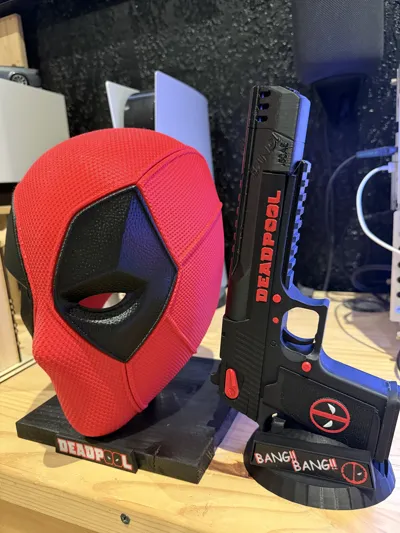 DEADPOOL Desert Eagle Gun by Maximum Effort MakerWorld: Download Free ...