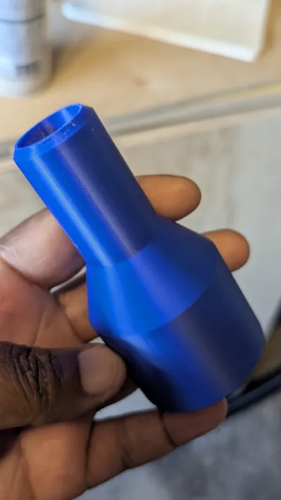 Vacuum hose adapter generator (parametric) - Free 3D Print Model ...