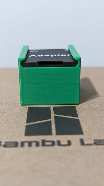 Micro SD Case & MicroSD Card Case by steelcroissant - MakerWorld