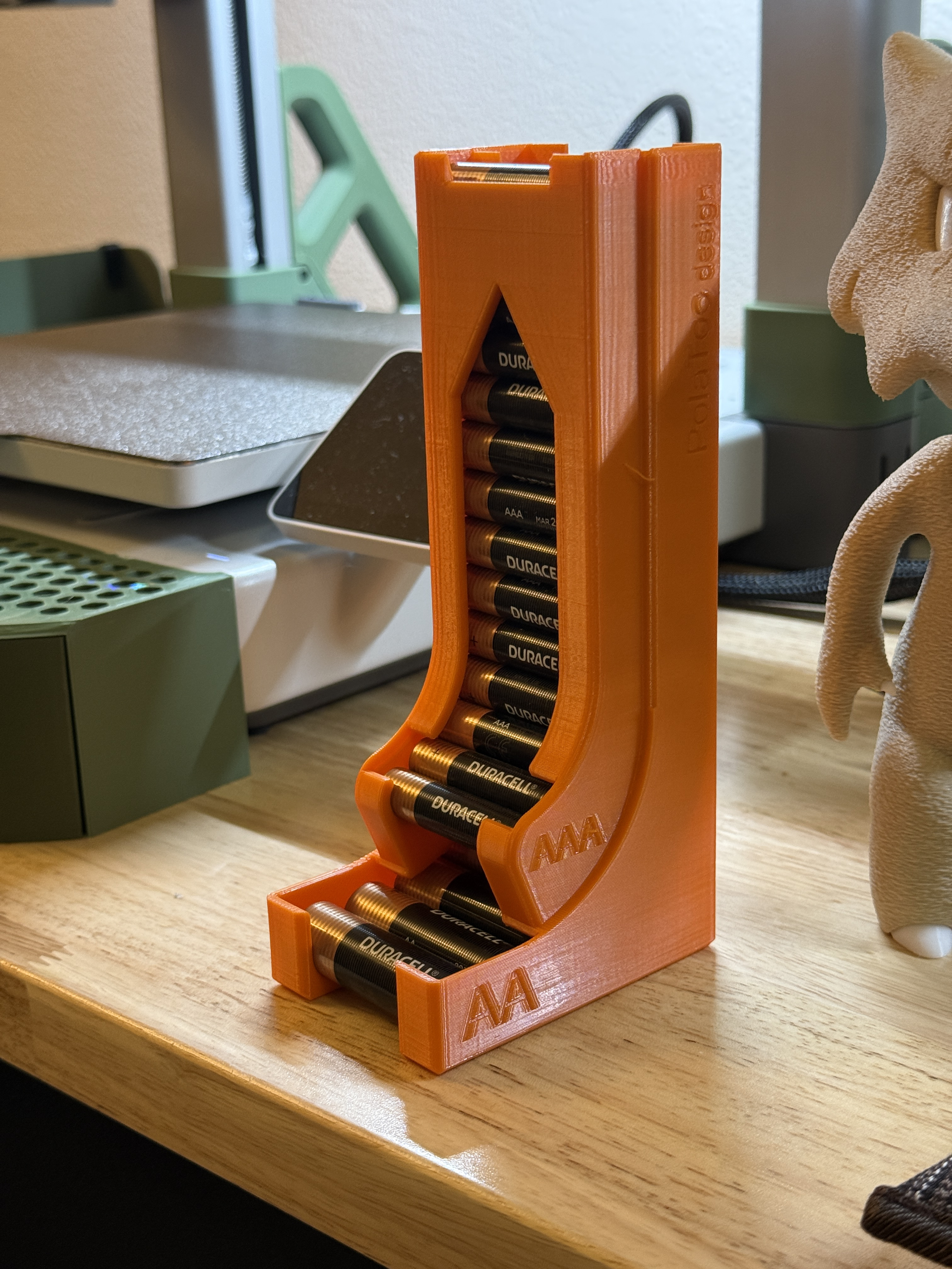 Organizador de Pilas AA y AAA – Dispensador Vertical