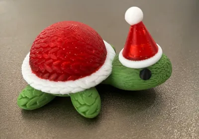 python turtle - santa hat tutorial - youtube Images... Knitted santa turtle - Free 3D Print Model - MakerWorld