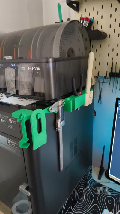 tool holder - P1S / P1P [side cutter & AMS tool] - Free 3D Print Model ...