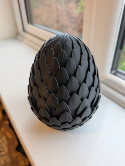 Dragon Egg (Hidden Seam) - Free 3D Print Model - MakerWorld