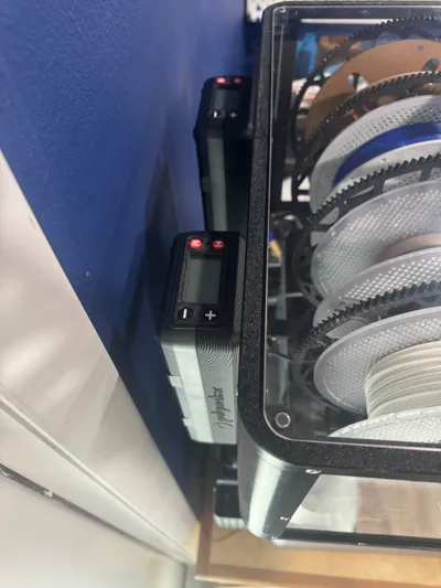 Python AMS PolyDryer Mount for Heated Enclosure Remixed by 3D Print ...