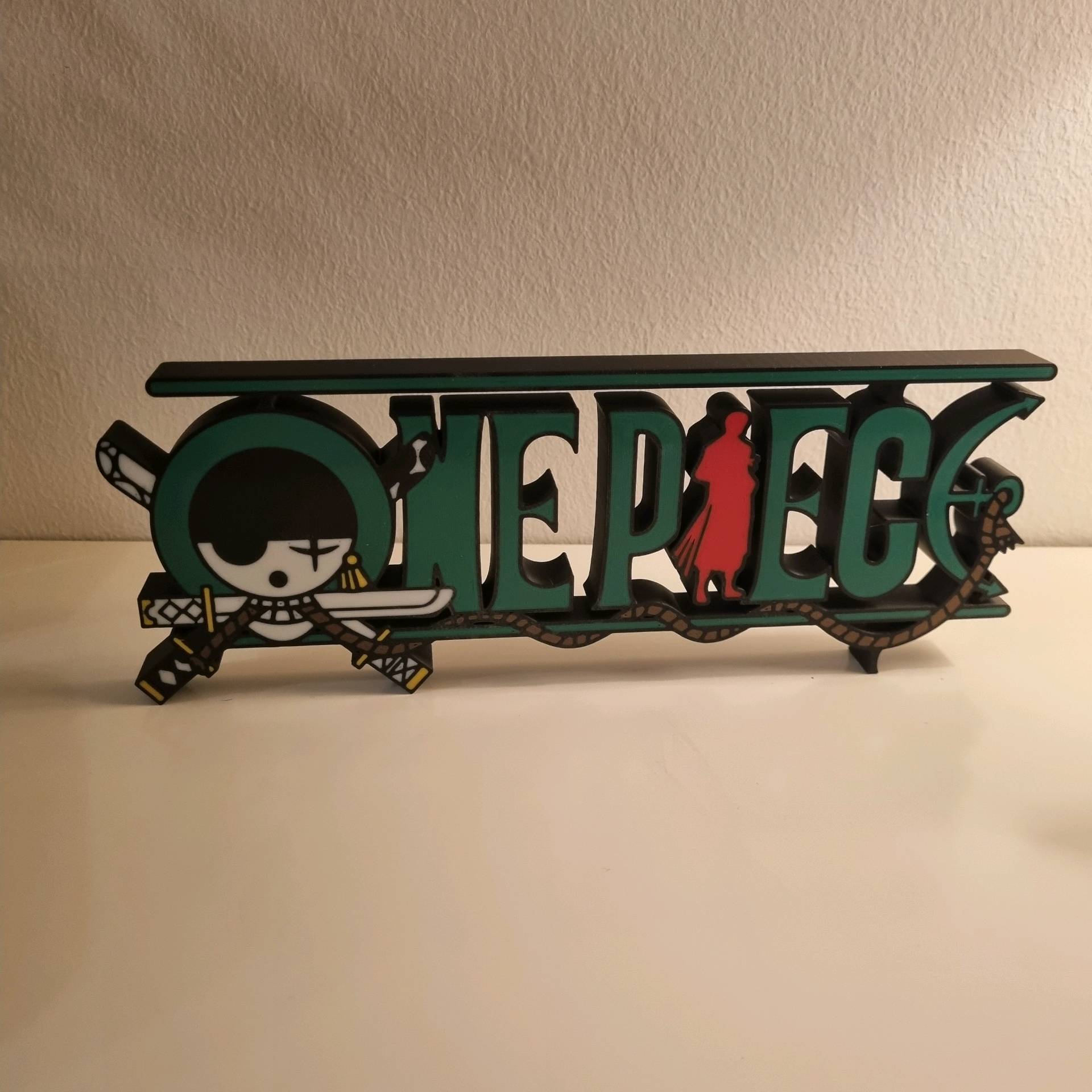 One Piece Logo Zoro - Free 3D Print Model - MakerWorld