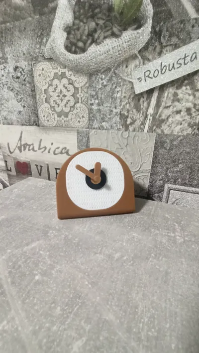 desk clock · assembly by h3li0 MakerWorld: Download Free 3D Models