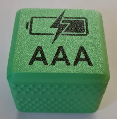 AAA battery storage box by deagudeloj MakerWorld: Download Free 3D Models