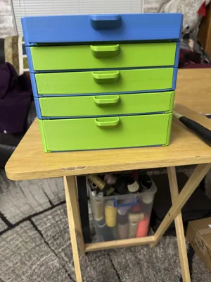 5x5x10U Single - Modular Rack System for Gridfinity Drawers by ...