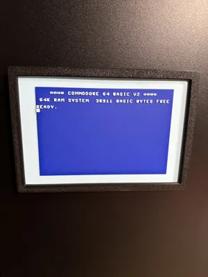 Commodore 64 - C64 Boot Screen Wall Art Remixed by Wing-Art - MakerWorld