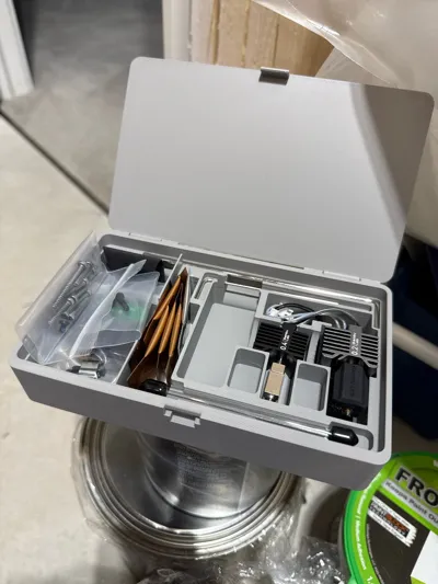 Bambu X1/P1 Tool Box V2 (No Supports, No Hardware, Hinged, with Latch ...