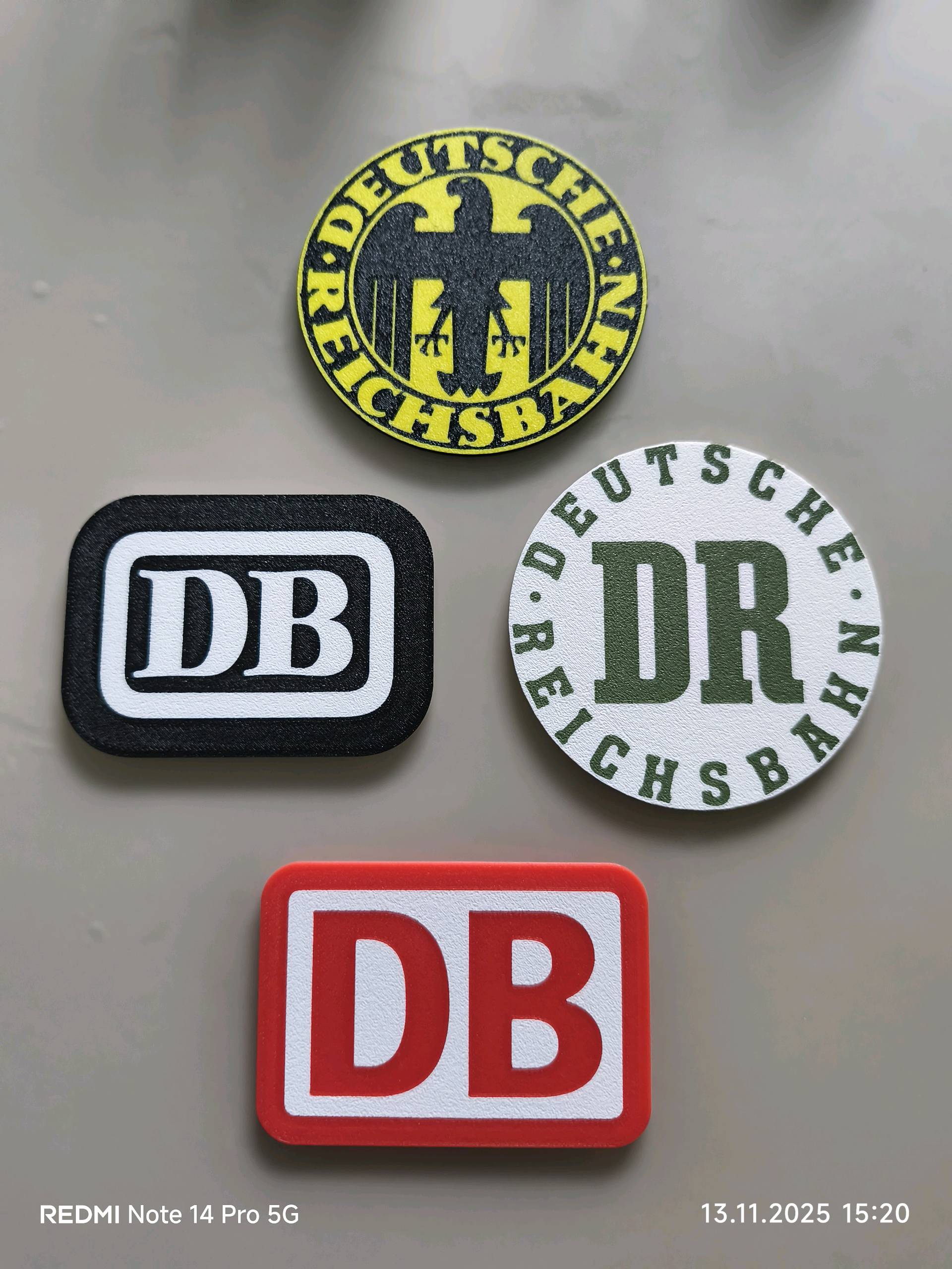 German Railway Logos | Reichsbahn | Bundesbahn | DB by tobonaut