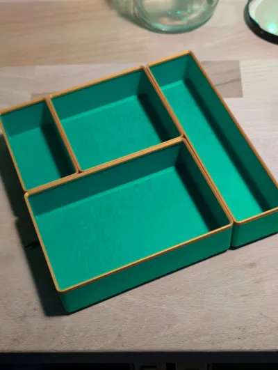 Standard Gridfinity Bin Set - Free 3D Print Model - MakerWorld