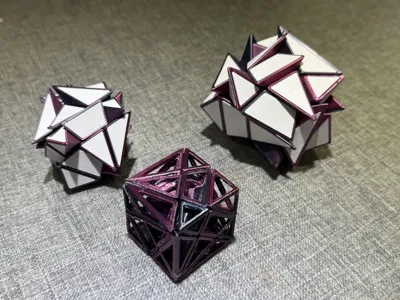 Axis Cube Designs Axis Cube Style Monocolor (Fully 3D Printed) - Free 3D Print Model ...