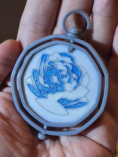 Arcane Rose Pendant (Jinx / Powder & Ekko) by ernie MakerWorld ...