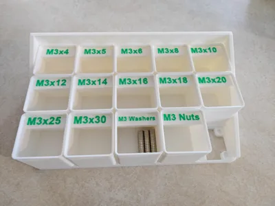 Gridfinity Boxes with Customizable Labels by noxx - MakerWorld