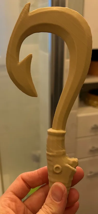 Mauis Fischhaken (aus Moana/Vaiana)  Kostenloses 3D-Druckmodell   MakerWorld