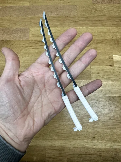 [MiniBlade]Demon slayer Sword Hashibira Inosuke by hwch19 MakerWorld ...