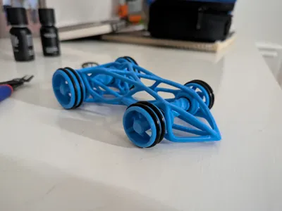 Pocket Push Racer - Free 3D Print Model - MakerWorld