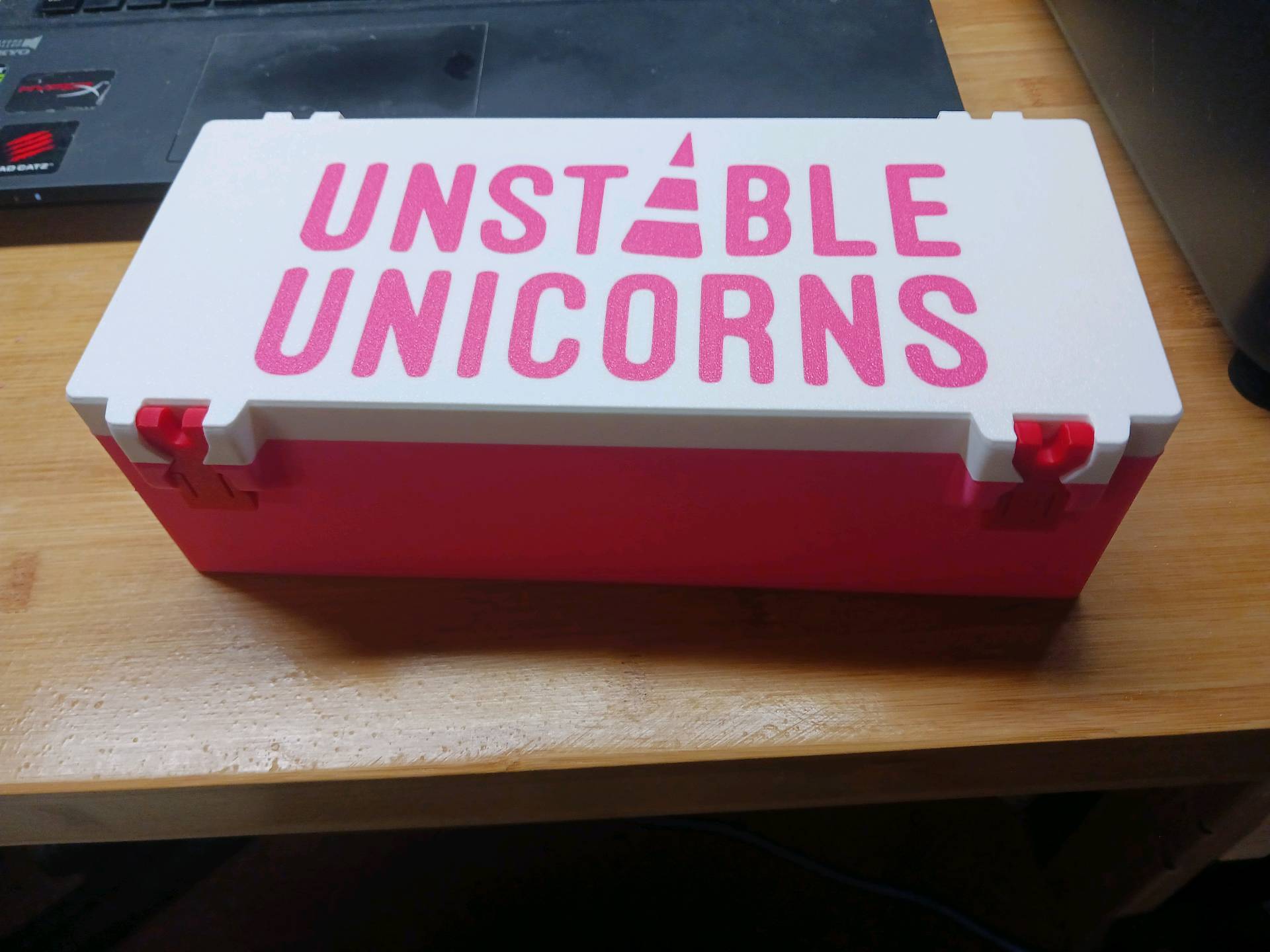 Unstable Unicorns - Snaplock Card Box - Free 3D Print Model