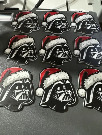 Darth Santa Vader by ZipZapPrint MakerWorld: Download Free 3D Models