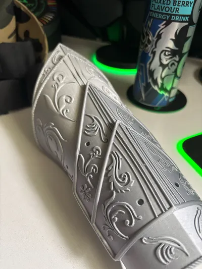 Medieval Gothic Gauntlet Wearable High Flexibility - Free 3D Print ...