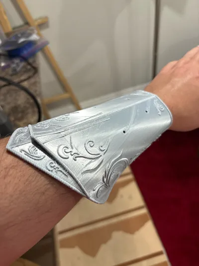 Medieval Gothic Gauntlet Wearable High Flexibility - Free 3D Print ...