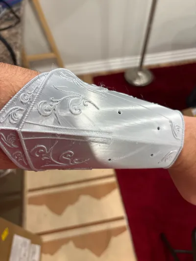 Medieval Gothic Gauntlet Wearable High Flexibility - Free 3D Print ...