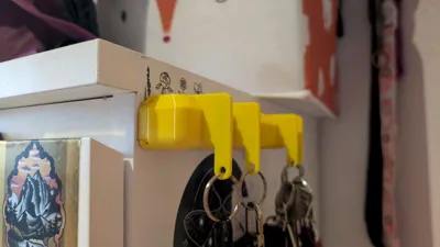 Modular Keychain Modular Keyrack Keychain – SKLØTTLINE - Free 3D Print Model - MakerWorld