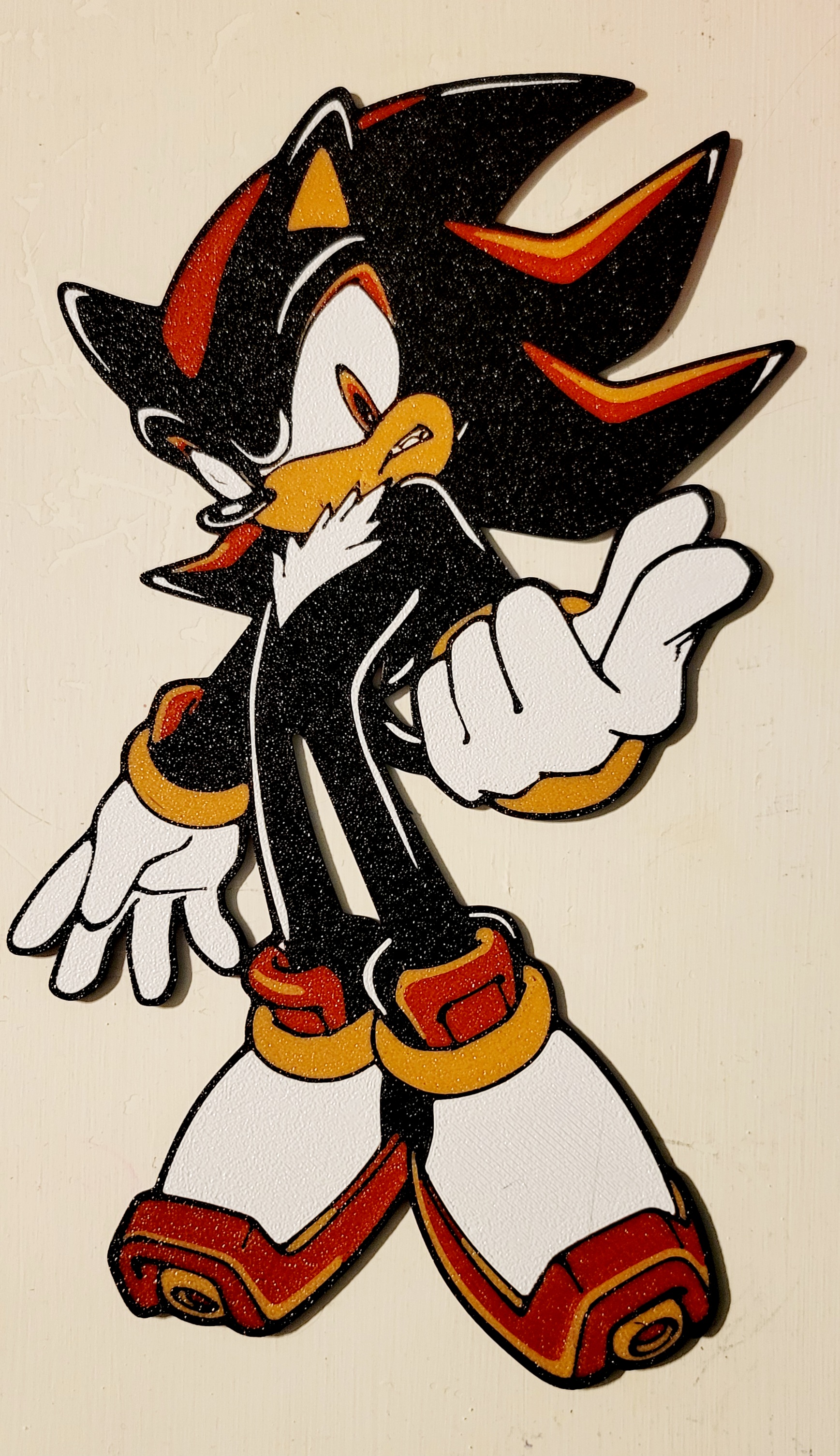 Shadow the Hedgehog ×4 非foil Sonic the Hedgehog 4-inch Shadow Action Figure with Star