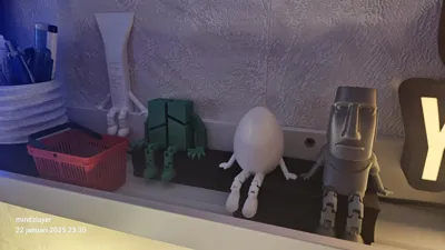 Articulated Buddy : Bambu Scraper Buddy - Free 3D Print Model - MakerWorld
