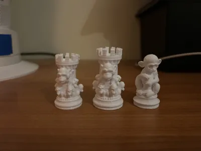 Monkey Chess Set Monkey Chess Set by Rothgar319 MakerWorld: Download Free 3D Models
