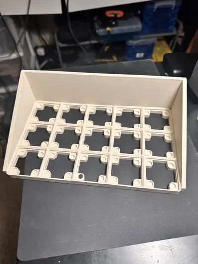 Gridfinity X Multiboard ULTRASTRONG shelf 5X3 by mrmakas - MakerWorld