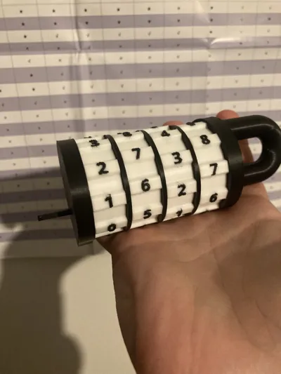 Ultra Durable Combination Lock by Botannik MakerWorld: Download Free 3D ...