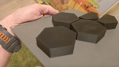 Hexagon Wall Art - Art - PLA - 3D printed product - фото 11