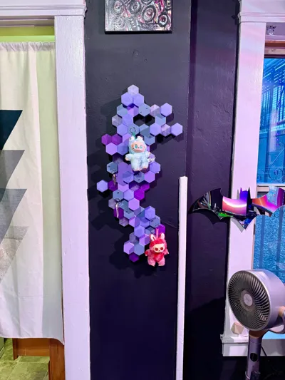 Hexagon Wall Art - Art - PLA - 3D printed product - фото 8