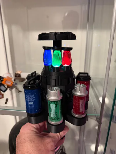 Kyber Crystal Display Rack - Free 3D Print Model - MakerWorld