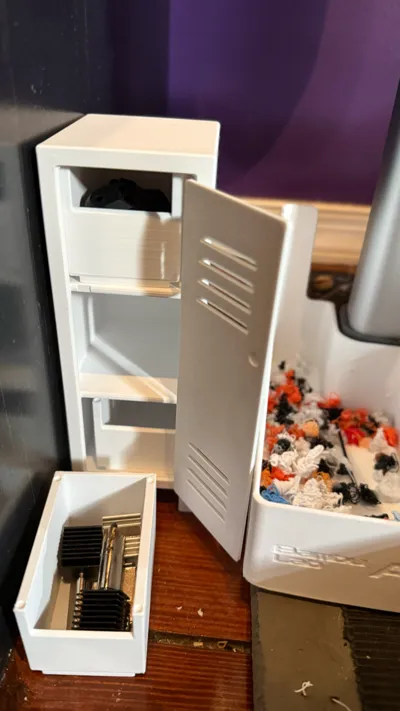 Mini modular locker - Free 3D Print Model - MakerWorld