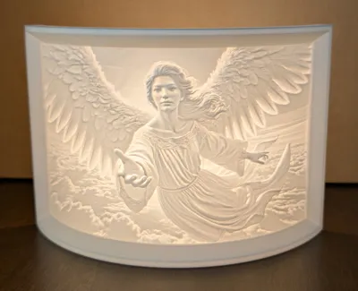 Angel Flying Extending a Hand by DB Print3d MakerWorld: Download Free ...