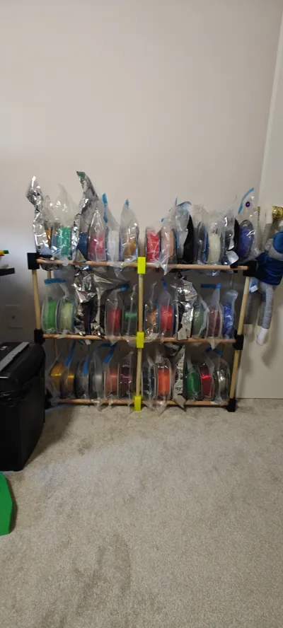 Modular Filament Spool Rack - Free 3D Print Model - MakerWorld