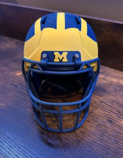 Michigan Wolverines Football Helmet by animuL67 MakerWorld: Download ...