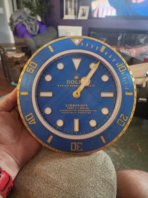 Rolexx Wall Clock replica by Goldrake12 MakerWorld: Download Free 3D Models